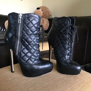 BEBE heel booties